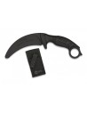 K25 rubber training knife - Black