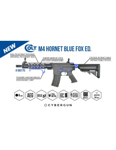 Cybergun Colt M4 Hornet AEG Full metal Mosfet - Bleu -  2