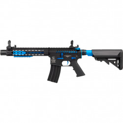 Cybergun Colt M4 Blast Blue Fox AEG Full metal Mosfet