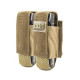 Enola Gaye Deuce Pouch Tan (X2) - TAN - 