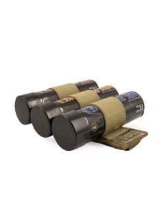 Enola Gaye Porte fumigène (x3) Molle 3 Pack Attachment - TAN -  2