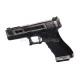 WE G-Force 17 SV Silver Barrel Metal Version GBB - Black - 