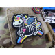 Patch velcro Skeleton Unicorn - 