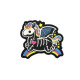 Patch velcro Skeleton Unicorn - 