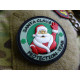 Green - Santa Claus Protection Team Patch velcro - 