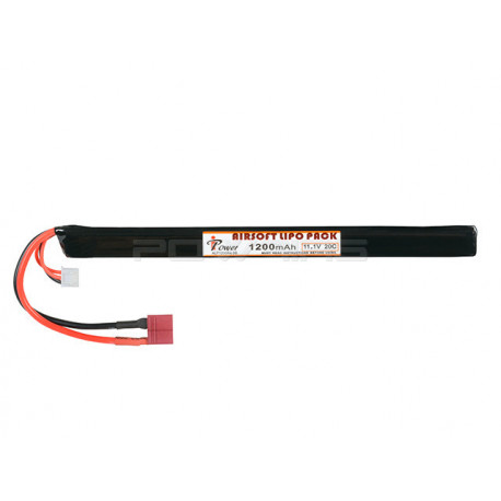 IPOWER batterie LIPO 11,1V 1200Mah 20C stick pour AK (Dean) - 
