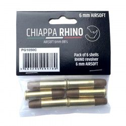 Lot de 6 Douilles pour Chiappa Rhino Airsoft 6mm - 