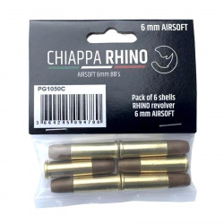 Lot de 6 Douilles pour Chiappa Rhino Airsoft 6mm