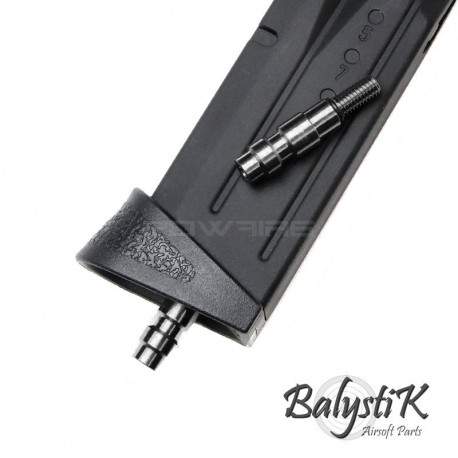 Balystik HPA male connector for KJ / WE / VFC GBB magazine (US version) - 