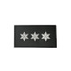 Grade 3* Patch - black - 