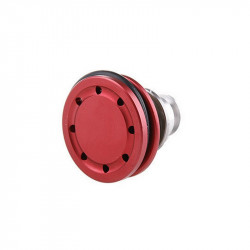 SHS Aluminum ventilated piston head 8 holes - red - 