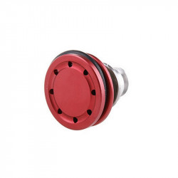 SHS Tête de piston aluminium 8 trous sur roulements - rouge - 