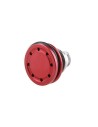 SHS Tête de piston aluminium 8 trous sur roulements - rouge