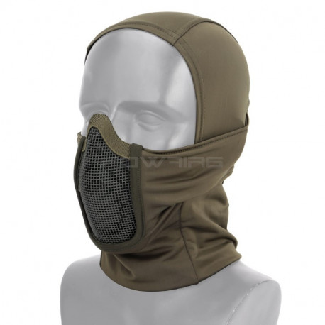 Invader Gear Mk.III Steel Half Face Mask OD - 