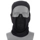 Invader Gear Mk.III Steel Half Face Mask Black - 