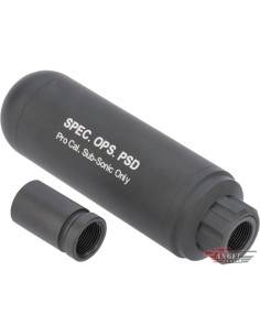 Angel Custom PSD aluminum airsoft barrel extension -  2