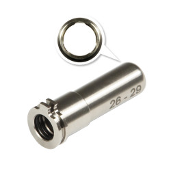 Maxx Model CNC Titanium Adjustable Air Seal Nozzle 26mm - 29mm for AEG