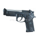 KJ WORKS M9 VERTEC GBB SILVER BARREL GAS - 