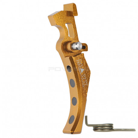 Maxx Model CNC Aluminum Advanced Trigger Style D - Gold - 