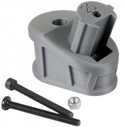 Dropstock EVO M4 AEG light grey / silver - 
