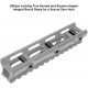 UTG Leapers réhausse picatinny 0.83 inch super slim 13 Slots - 