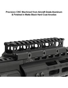 UTG Leapers Super Slim Riser Mount 13 Slot 0.83' -  2