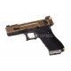 WE G-Force 18C SV Silver Barrel Metal Version GBB - Gold - 