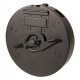 Cybergun chargeur drum pour THOMPSON AEG 450BBs - 