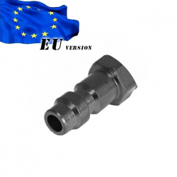 High flow HPA magazine with 45 degree fitting conversion fees - 