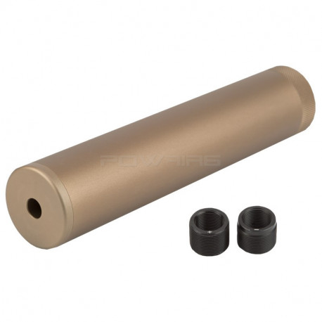 FMA silencieux aluminium Specwar 185mm (tan) - 