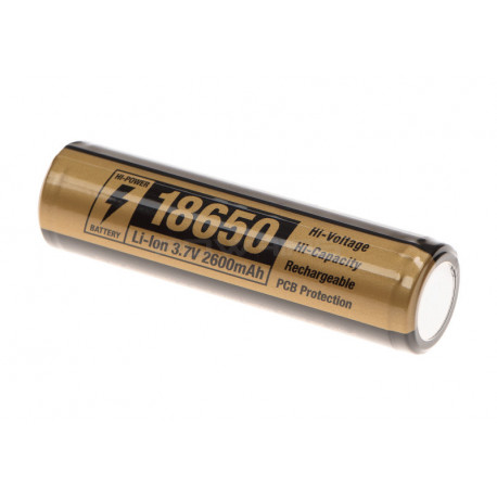 Clawgear batterie 18650 3.7V 2600mAh - 