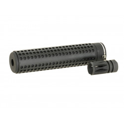 Big Dragon Silencieux QD style KAC avec Flash hider BD3533 noir - 