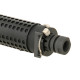 BIG DRAGON KAC style QD silencer with Flash hider BD3533 - Black - 