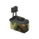 BATTLEAXE ammobox 1500 coups pour M249 - Woodland - 