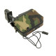 BATTLEAXE ammobox 1500 coups pour M249 - Woodland - 