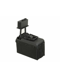 BATTLEAXE 1500 Round Box Magazine for M249 - Black -  2