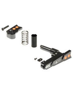 Maxx Model CNC Aluminum Advanced Magazine Release Style A (Black) -  2