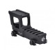 Knight's Armament Aluminum High Rise Mount for T1 / T2 Red Dot Sight - 