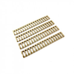 P6 tactical nylon ladder Rail covers for RIS (tan) - 