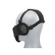 Half Face SKULL Mask (Ear Version) - Black - 