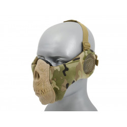 Protection pour bas du visage et oreilles SKULL Multicam - 