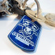 JEFFRON Dog Tag Keychain - 