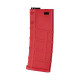 LONEX chargeur mid cap 200 coups pour M4 AEG - Rouge - 