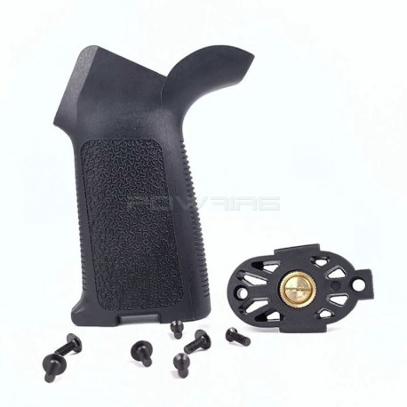 Ergonomic style motor grip for M4 AEG - Black - 