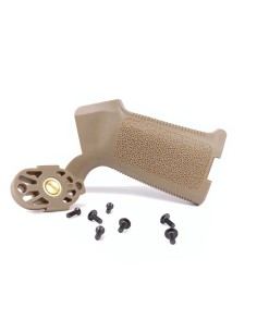 SHS Ergonomic style motor grip for M4 AEG - Tan -  2