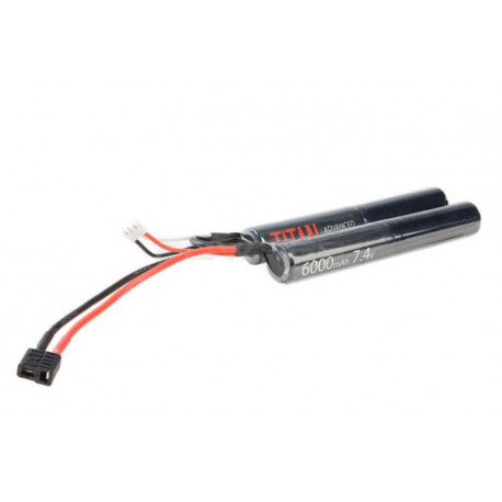 TITAN POWER 7.4V 6000mah Li-ion Battery Nunchuck (dean) - 