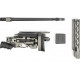 ARES Réplique sniper MSR303 Titanium grey avec mallette rigide - 