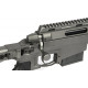 ARES Réplique sniper MSR303 Titanium grey avec mallette rigide - 