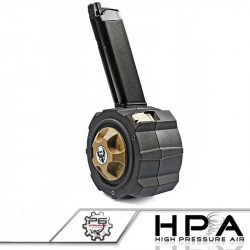 P6 / HFC Chargeur DRUM pour Glock 17 HPA - 