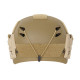 FMA Tactical EXF Bump Type Helmet - Dark Earth - 